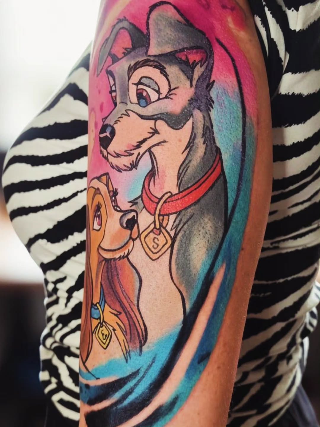 Tattoo by @andrea_osella_tattoo — new_school, anime