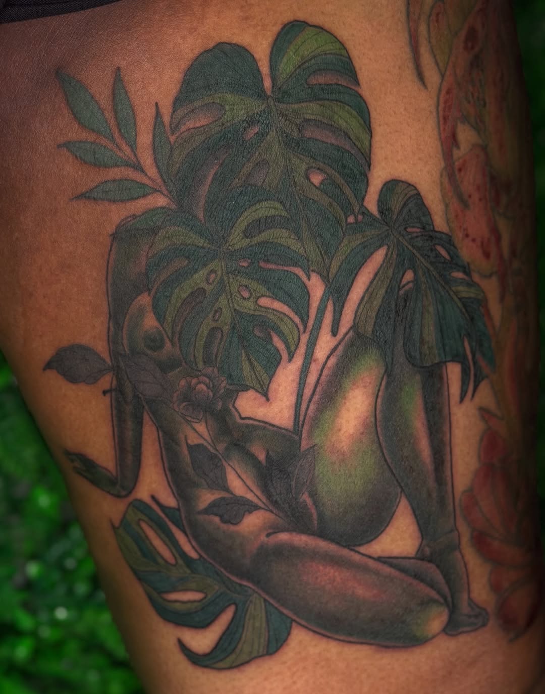 Tattoo by @godqueenkairoh β realism, black_and_grey