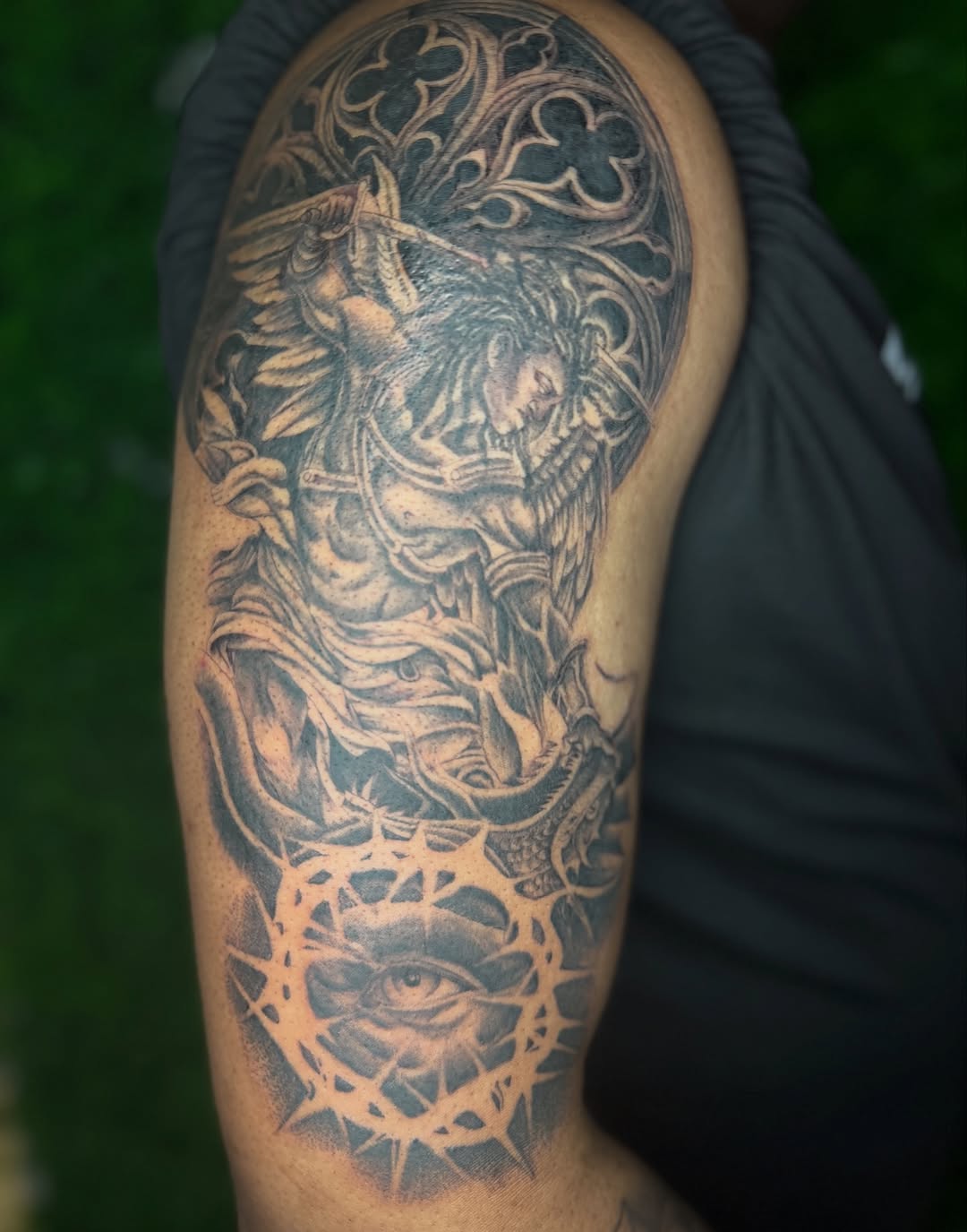 Tattoo by @godqueenkairoh β black_and_grey, realism
