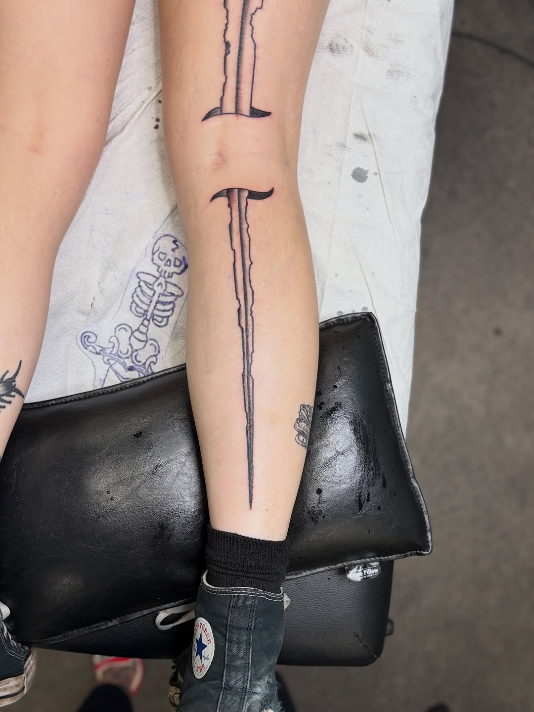 Tattoo by @nice_ash_tats — blackwork