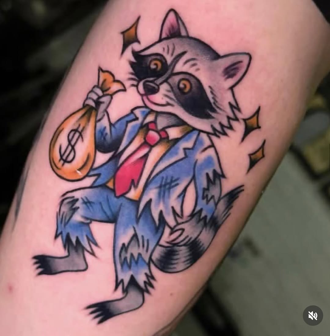 Tattoo by @nikkibeetattoos — american_traditional, illustrative