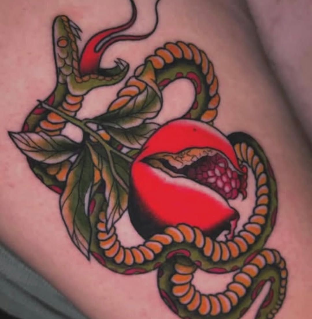 Tattoo by @nikkibeetattoos — american_traditional, illustrative