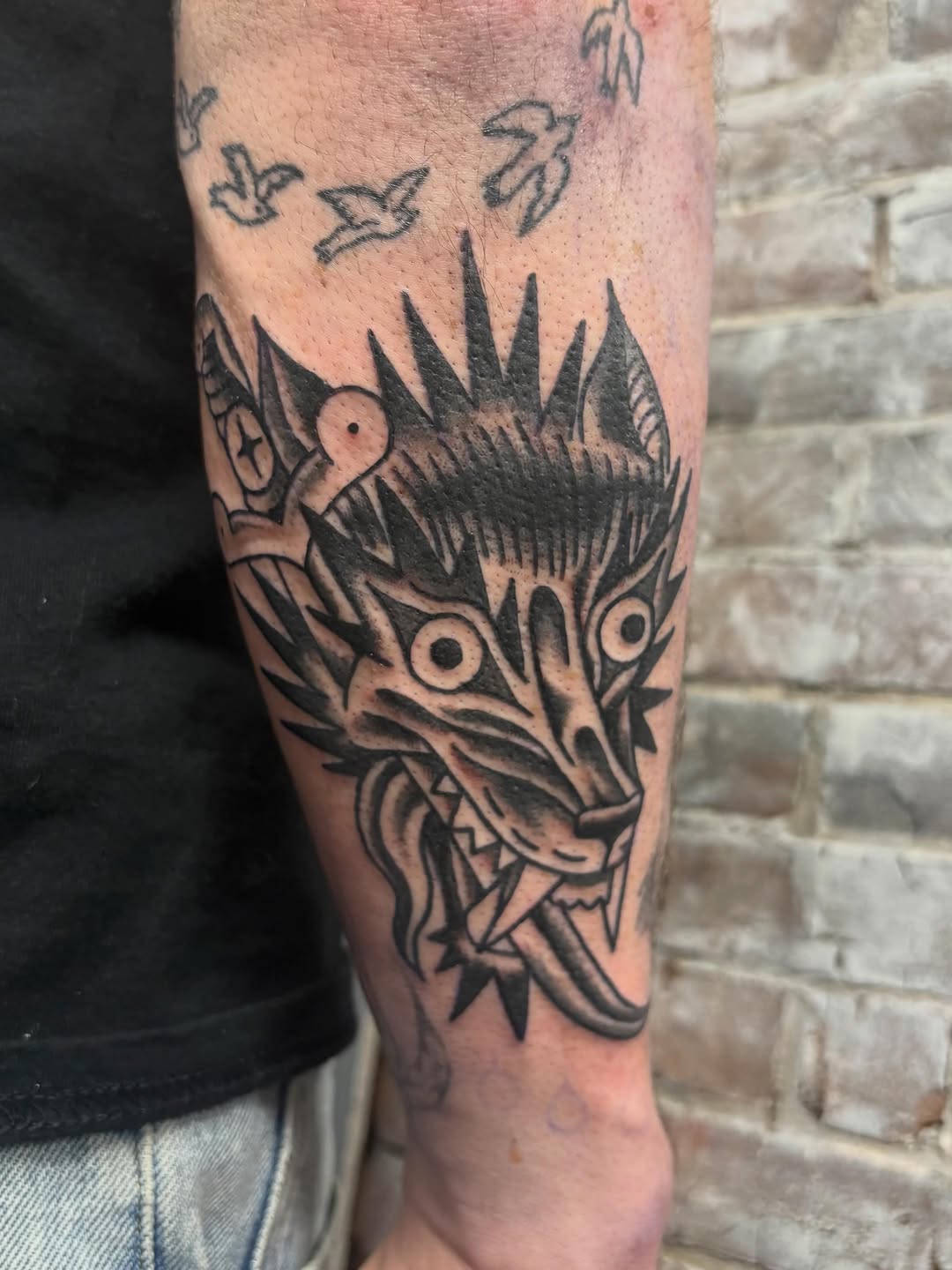 Tattoo by @crab_tatts โ american_traditional