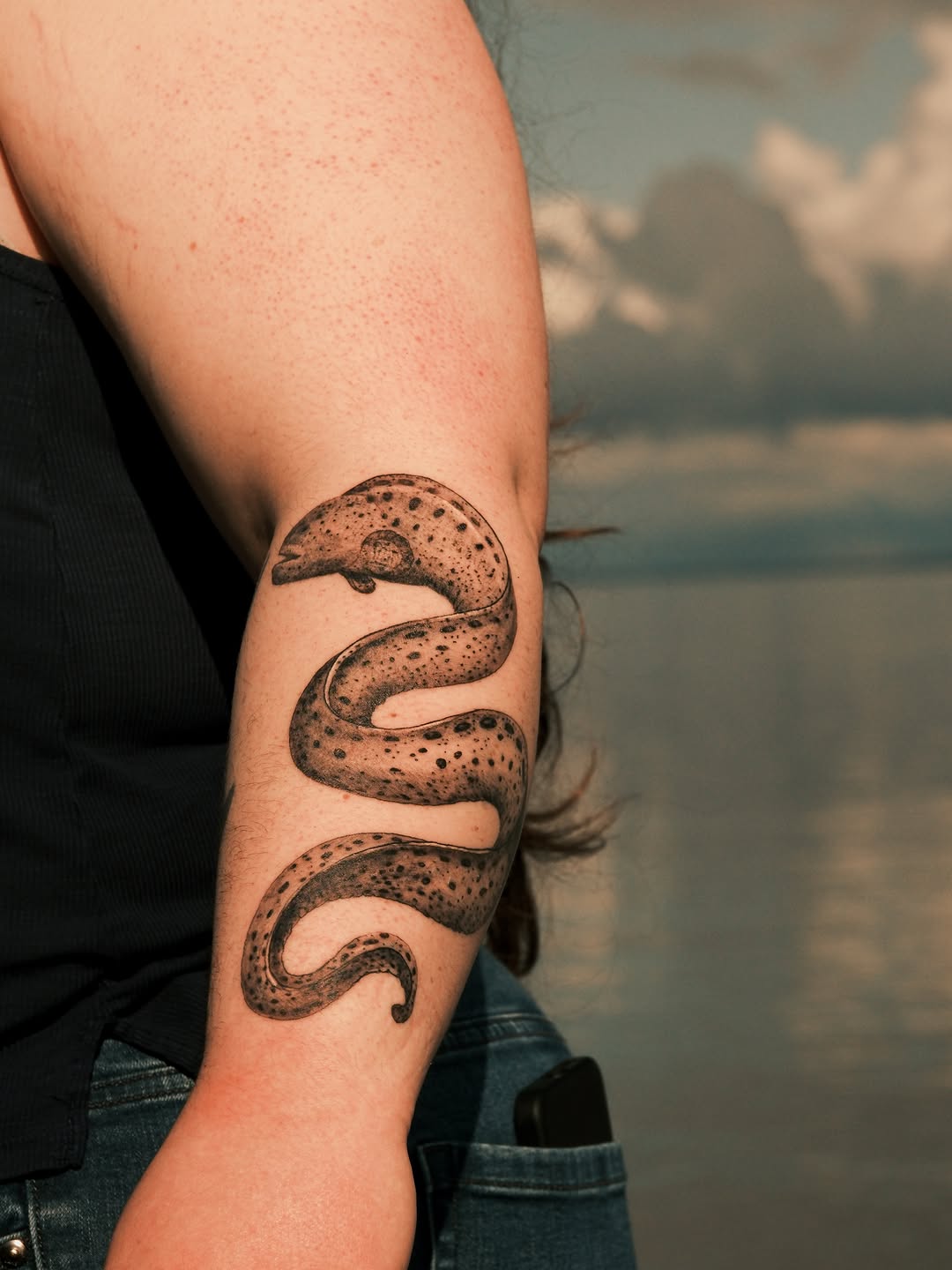 Tattoo by @homesick.tattoo — black_and_grey, realism
