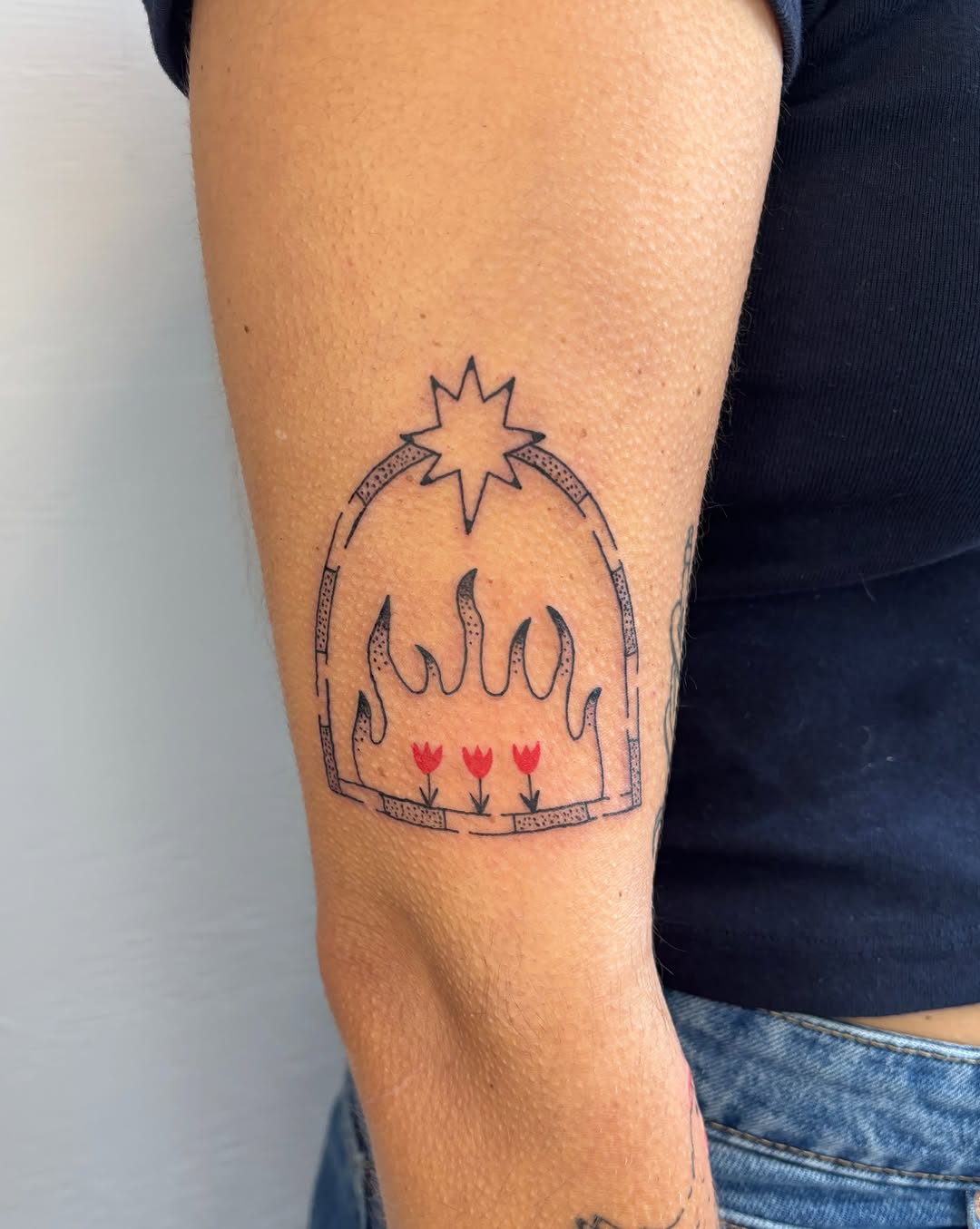 Tattoo by @tattoodlz — minimalist