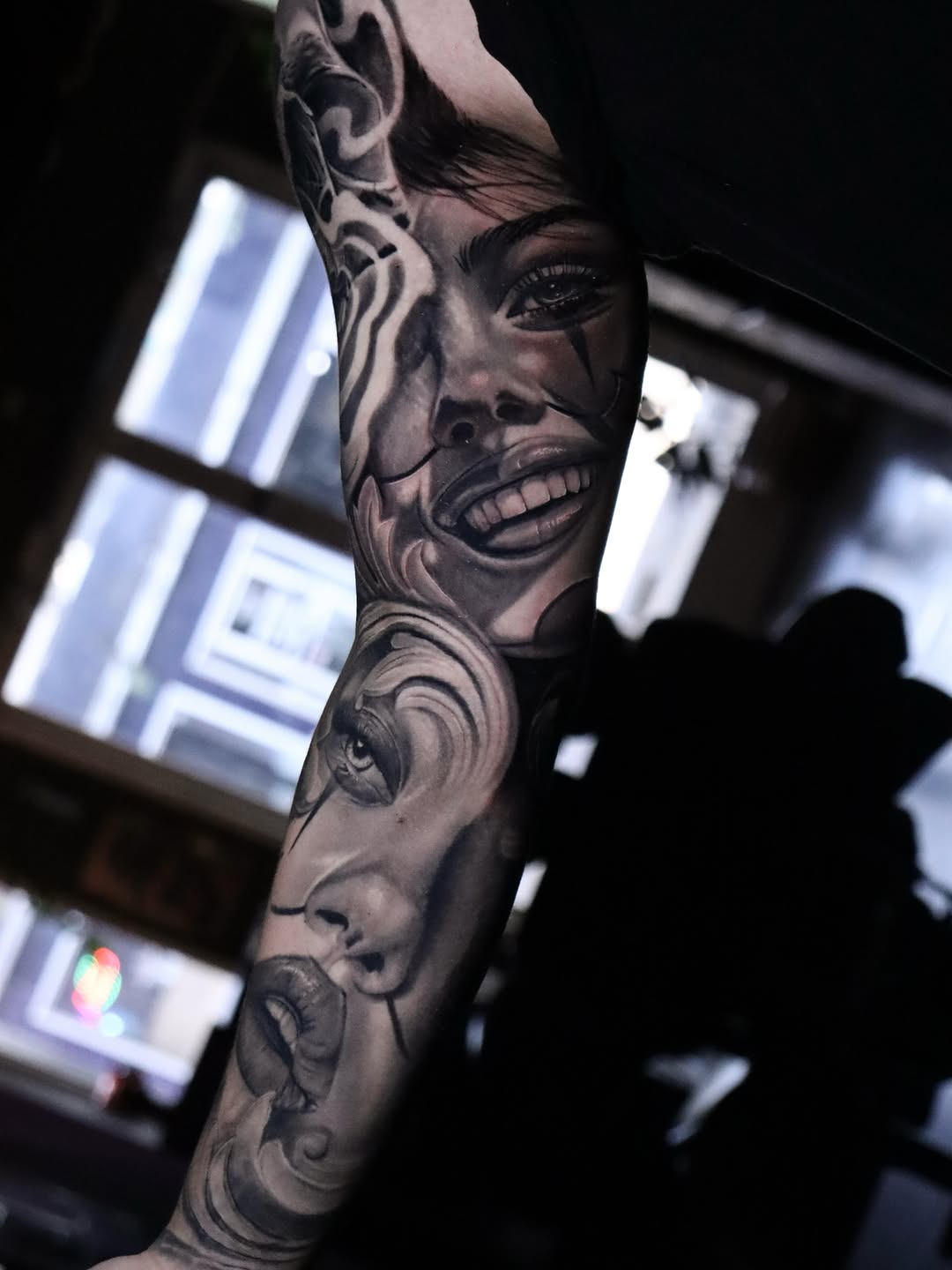 Tattoo by @crisp_ink โ realism, black_and_grey