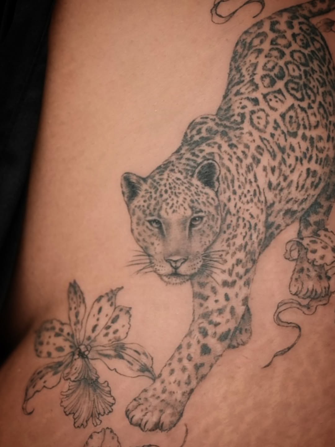Tattoo by @junh_tattoo β realism, black_and_grey