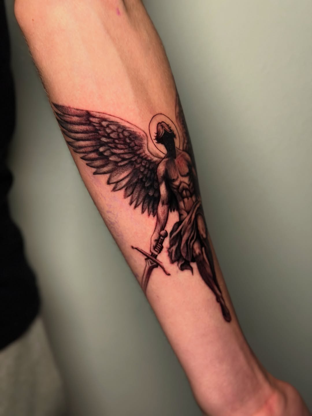 Tattoo by @inkedbykiki — realism, black_and_grey