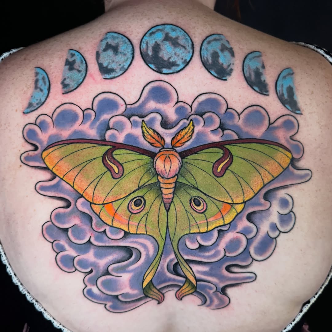 Tattoo by @caryink — illustrative, neo_traditional