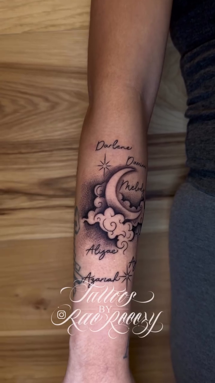 Tattoo by @raereeezy — fine_line, lettering_script