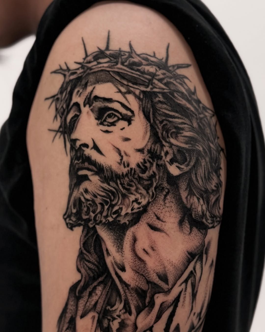 Tattoo by @taylorgperry — realism, black_and_grey