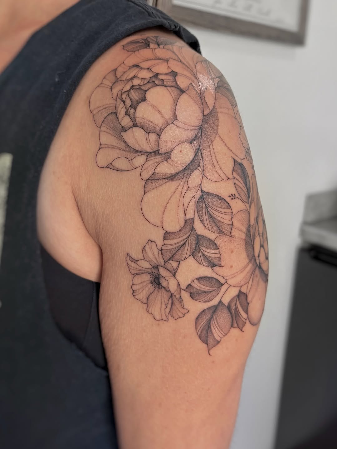 Tattoo by @art.byjaclyn — fine_line, dotwork