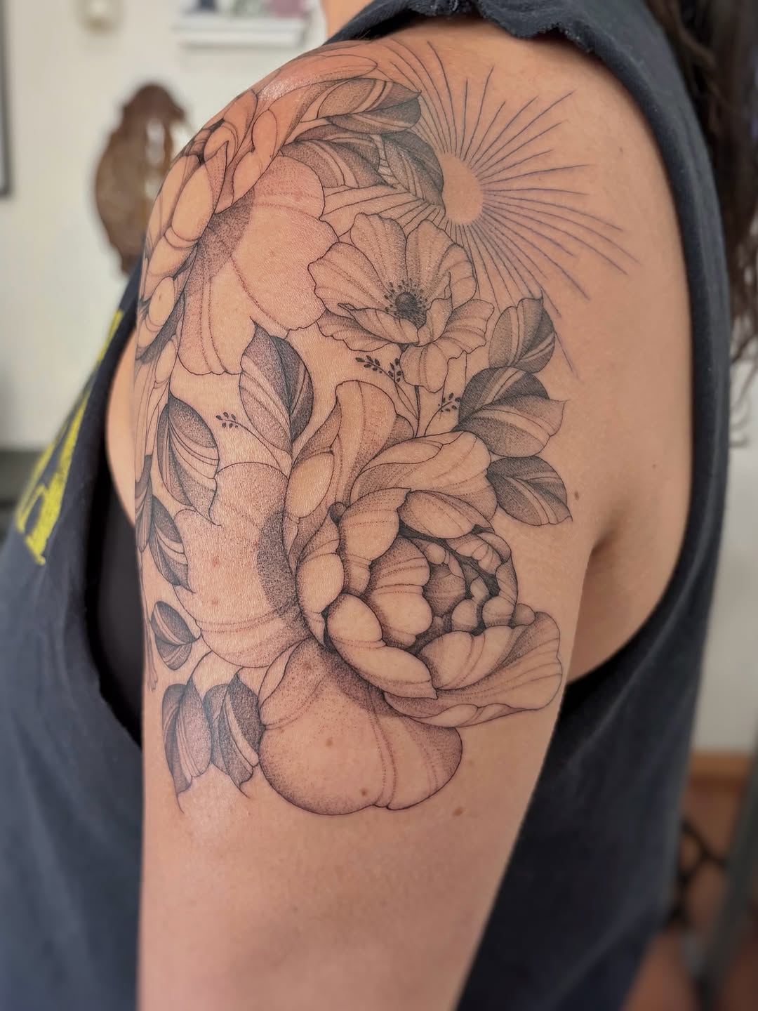 Tattoo by @art.byjaclyn — fine_line, dotwork