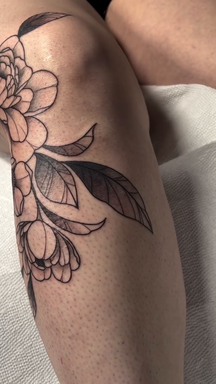 Tattoo by @tys.tattoos12 — illustrative, black_and_grey