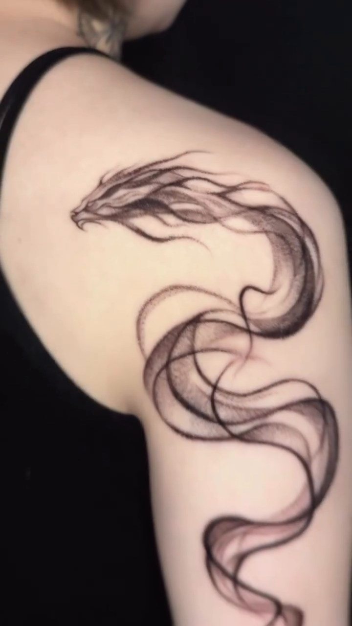 Tattoo by @snako_tattoo β black_and_grey, fine_line
