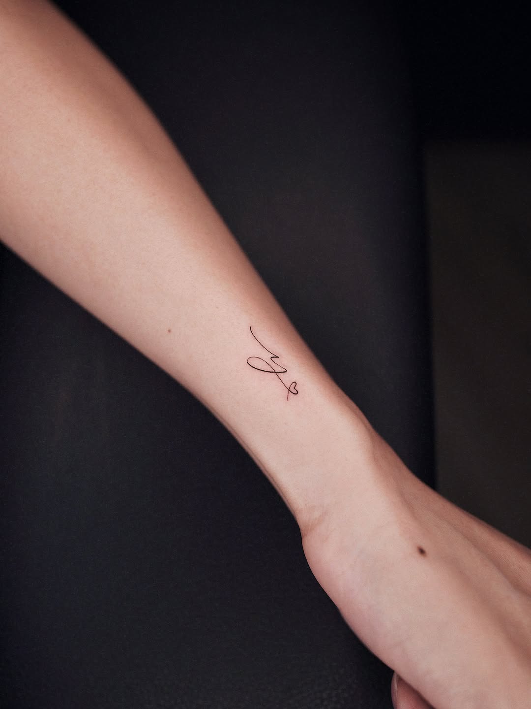 Tattoo by @19_tattooer โ fine_line, lettering_script