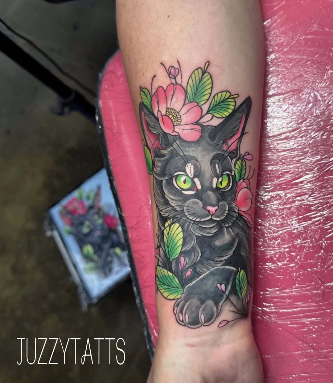 Tattoo by @juzzytatts — new_school, realism