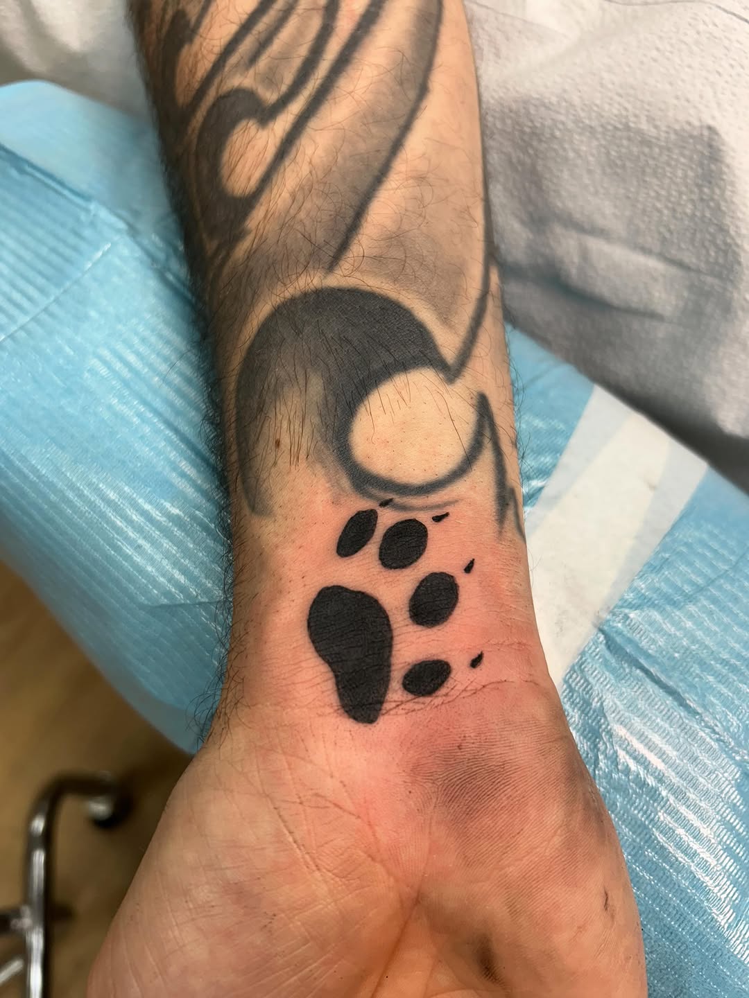 Tattoo by @stogie.tattoos — blackwork