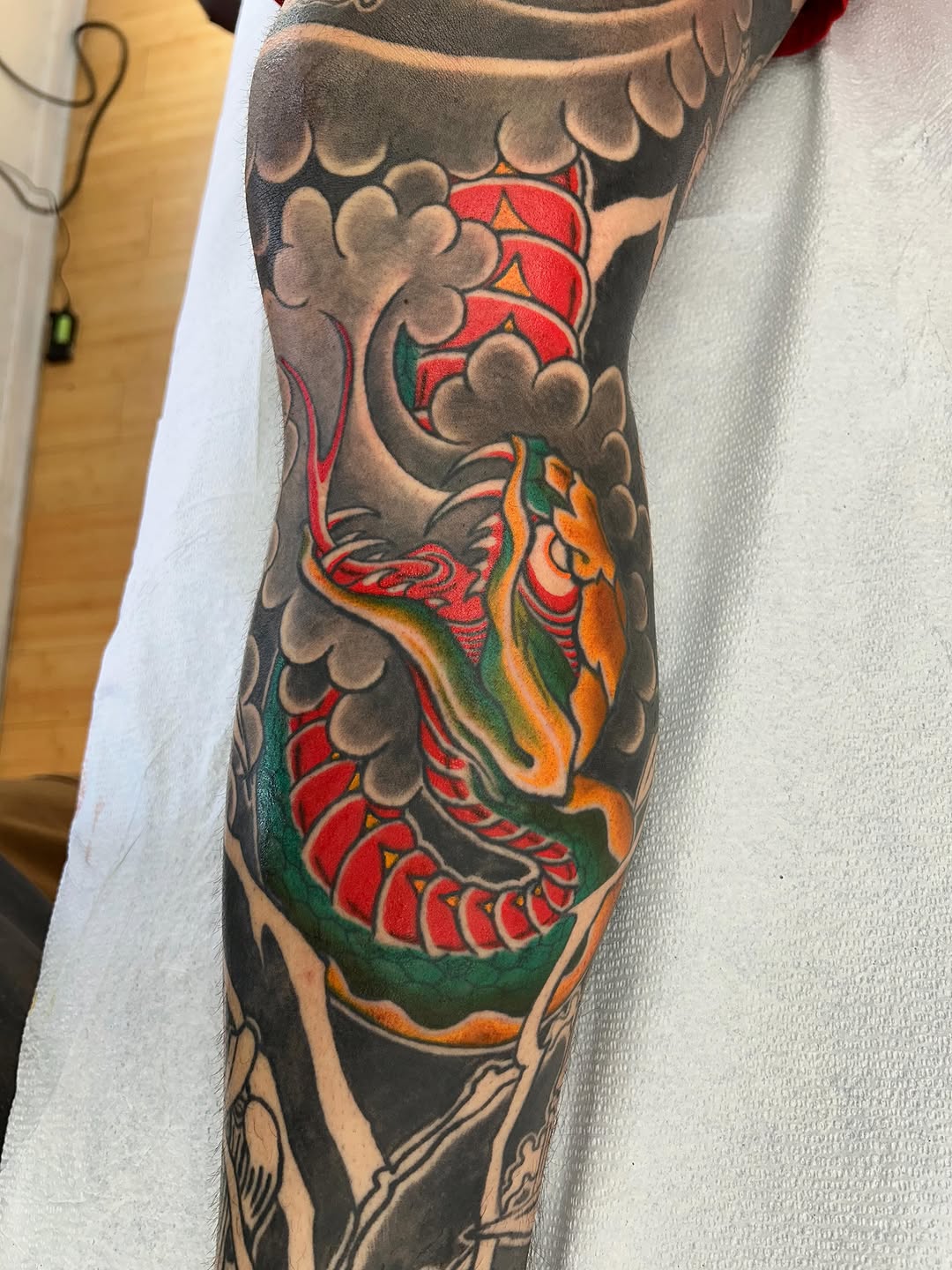 Tattoo by @matthewcrimtattoos — japanese_irezumi
