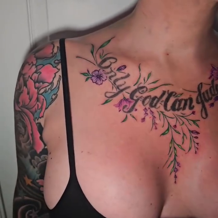 Tattoo by @nikki_se7en_tattoos — lettering_script, fine_line
