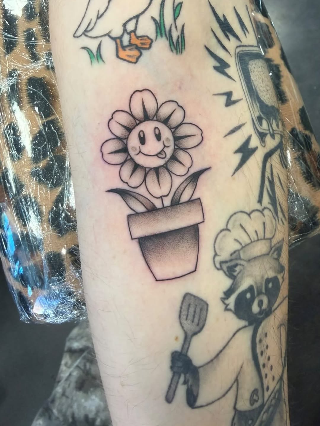 Tattoo by @lyndsink — new_school