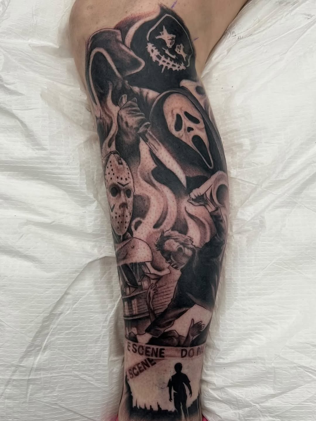 Tattoo by @lyndsink — black_and_grey, realism