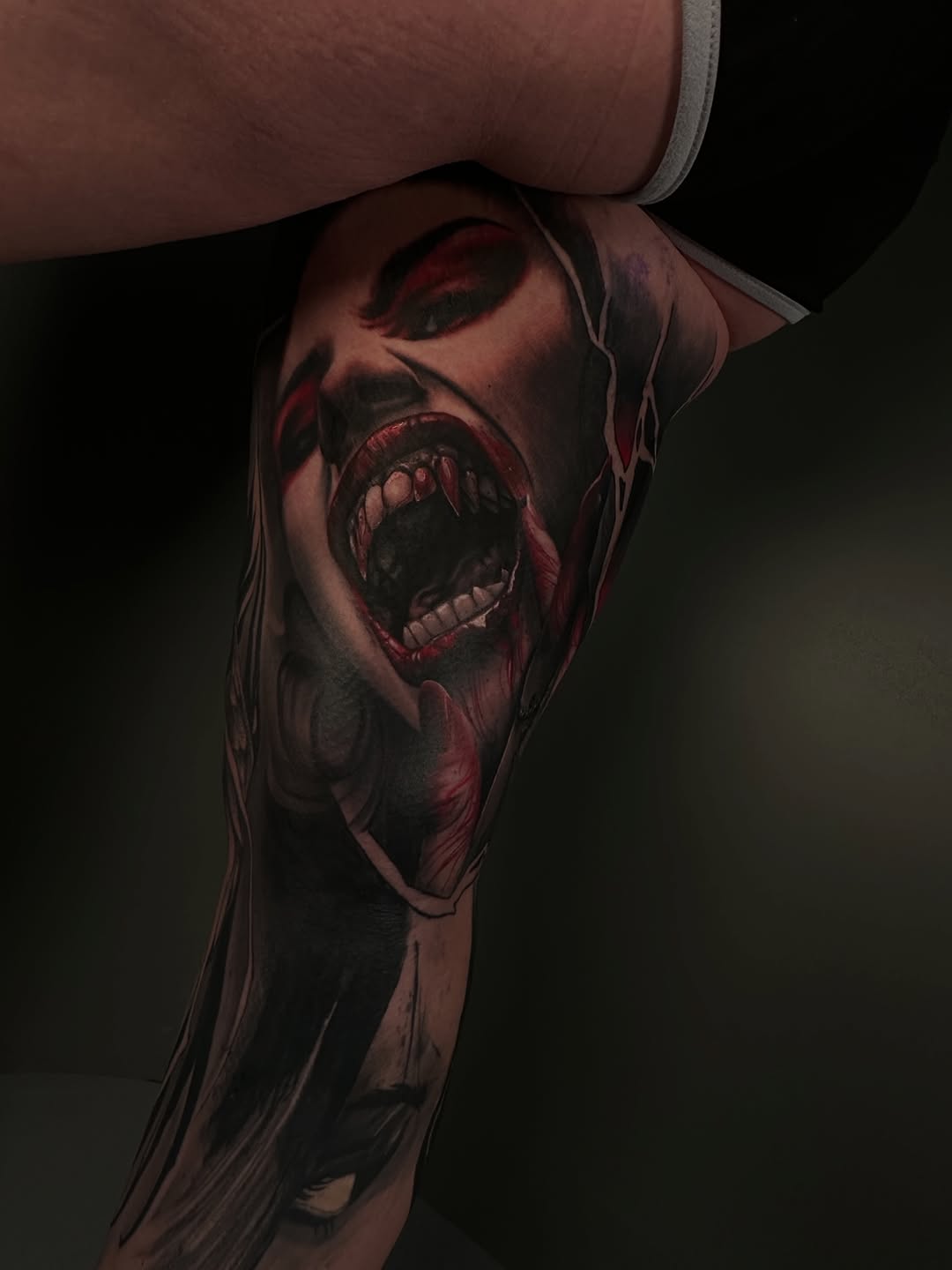 Tattoo by @dakcasetattoos — realism, dark_realism