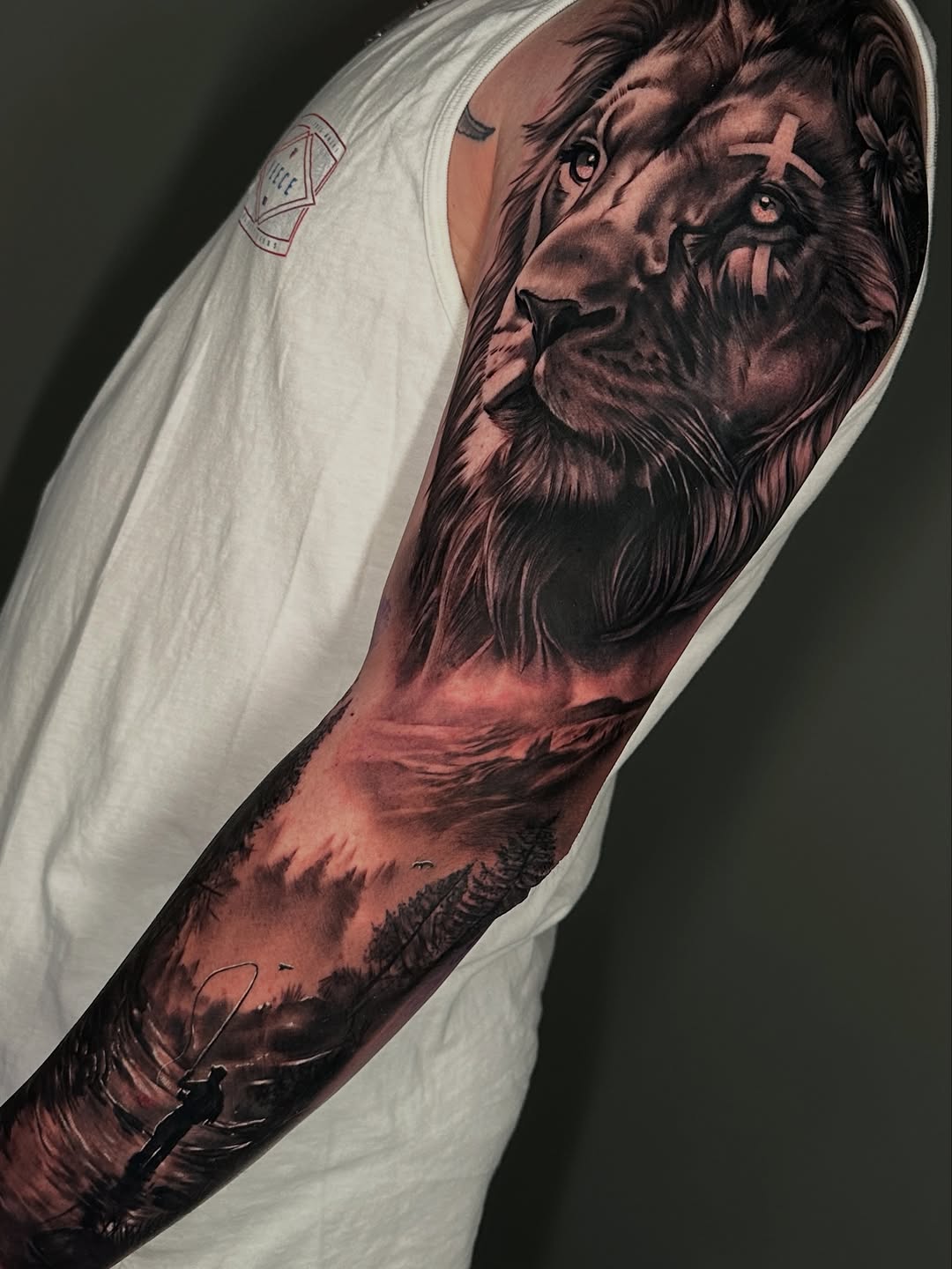 Tattoo by @dakcasetattoos — realism, black_and_grey