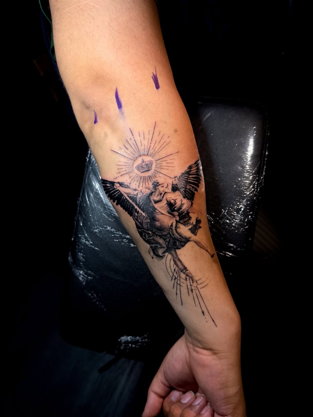 Tattoo by @ink.byav — illustrative, black_and_grey