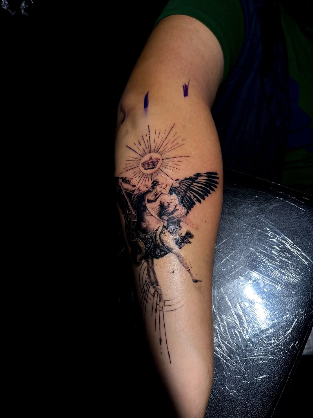 Tattoo by @ink.byav — black_and_grey, illustrative
