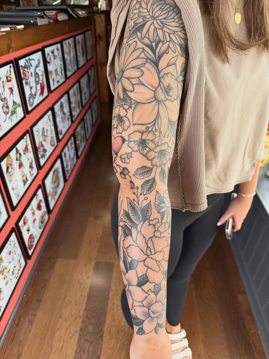 Tattoo by @cldtattoo — black_and_grey, fine_line