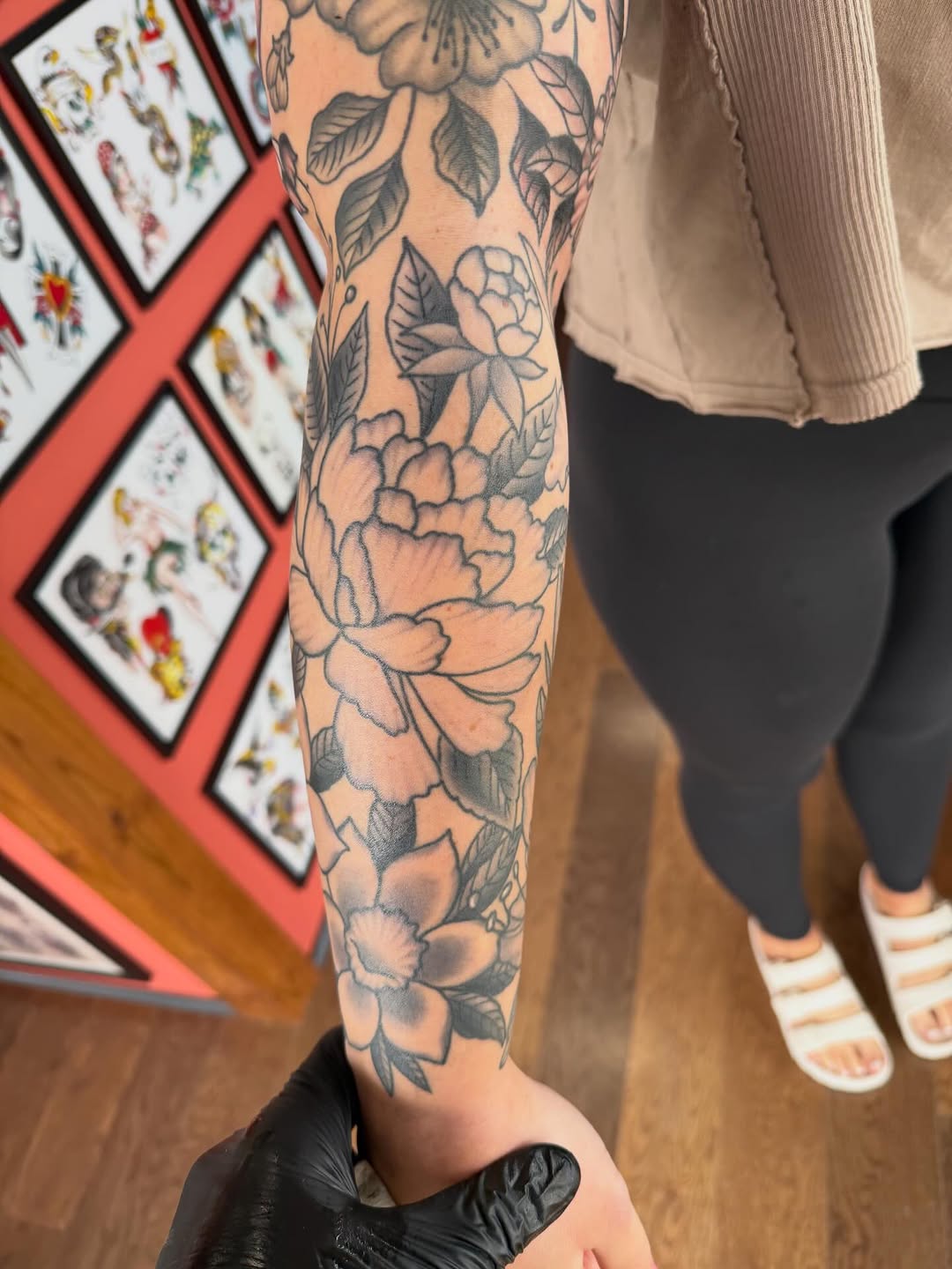 Tattoo by @cldtattoo — american_traditional, black_and_grey
