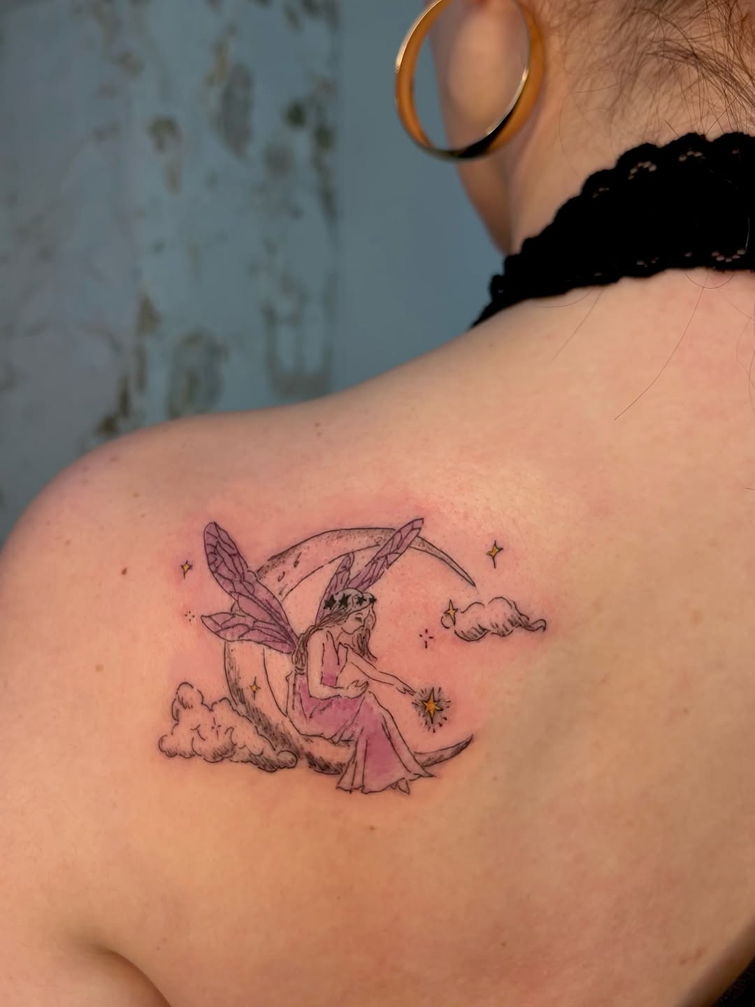 Tattoo by @rainfrog.gg — illustrative, fine_line