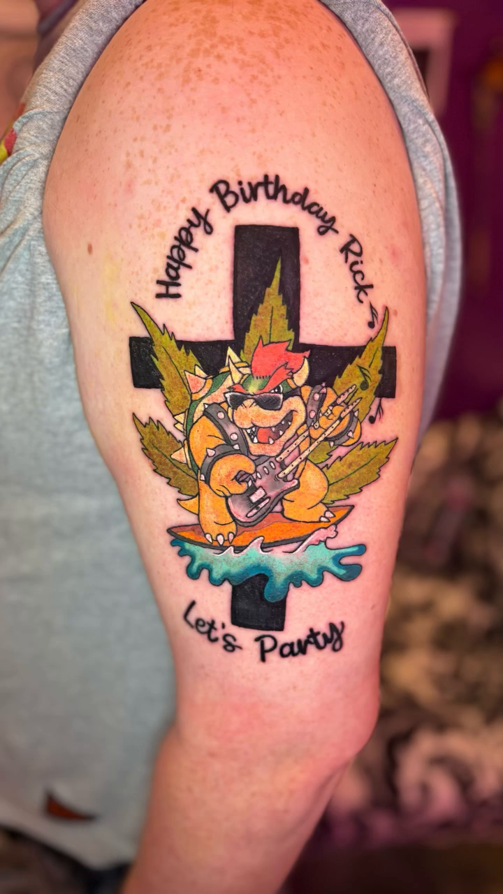 Tattoo by @neekostentaculz โ new_school