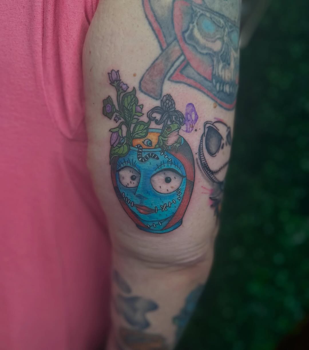 Tattoo by @livv_tattoos — new_school, anime
