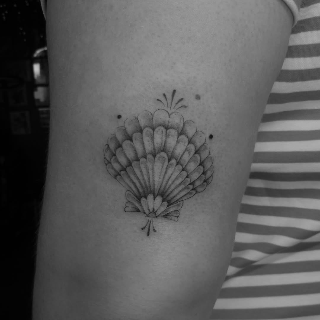 Tattoo by @black.swan.tattoos — fine_line, black_and_grey