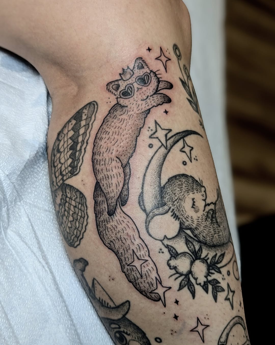 Tattoo by @daniturkeysammie — black_and_grey