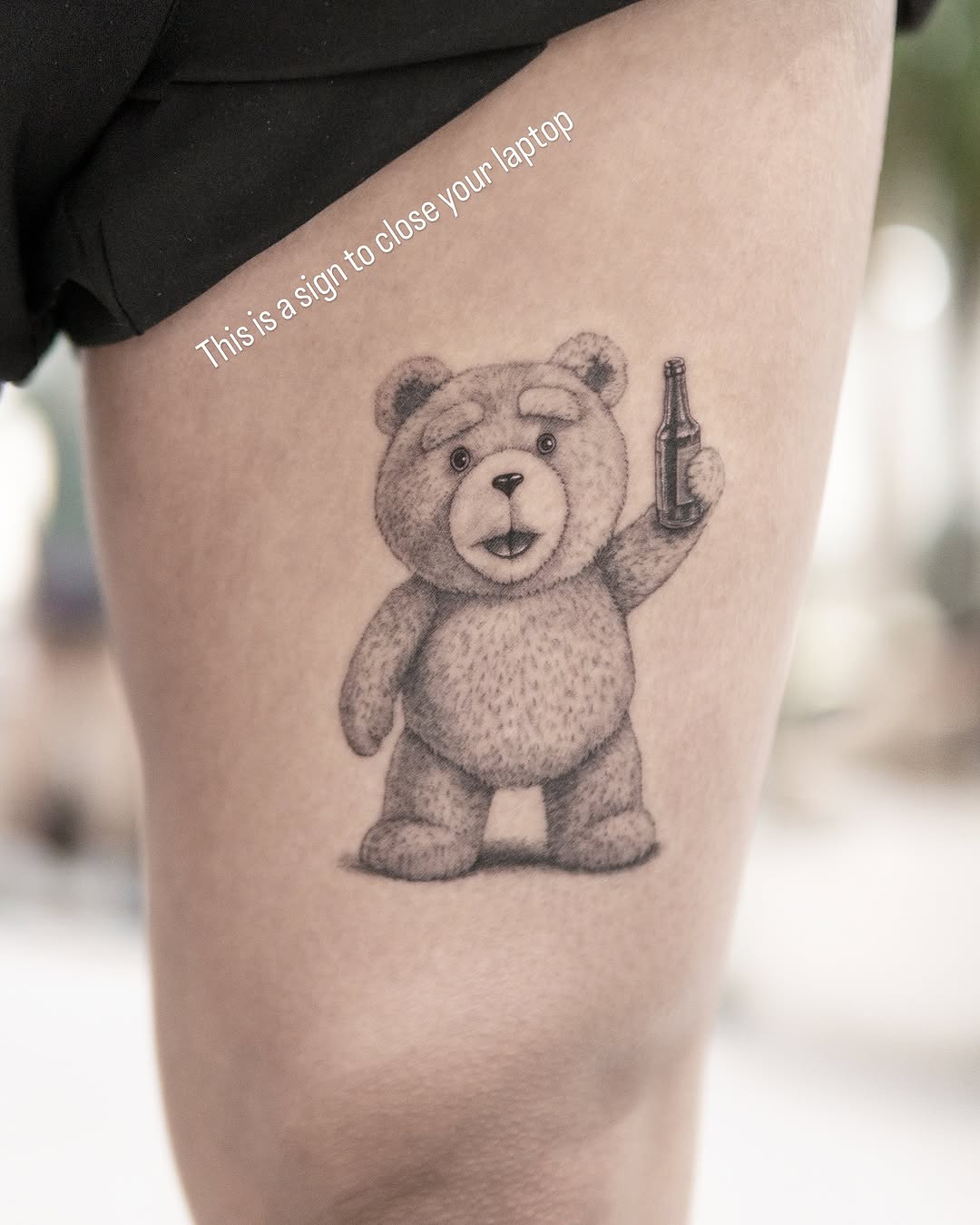 Tattoo by @joeysneedle — realism, black_and_grey