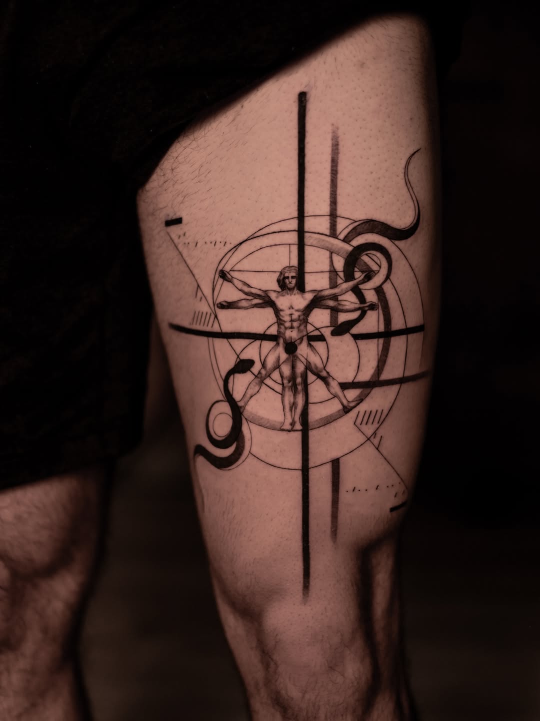 Tattoo by @markd_tattoo — geometric