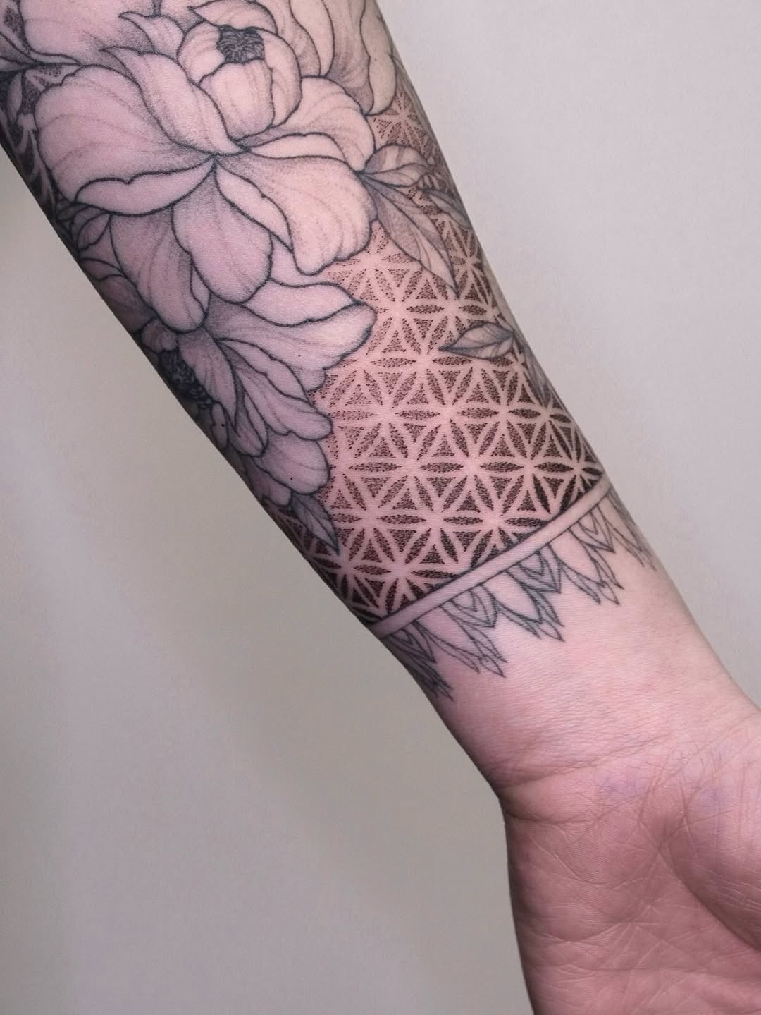 Tattoo by @ariana_tattooing — dotwork