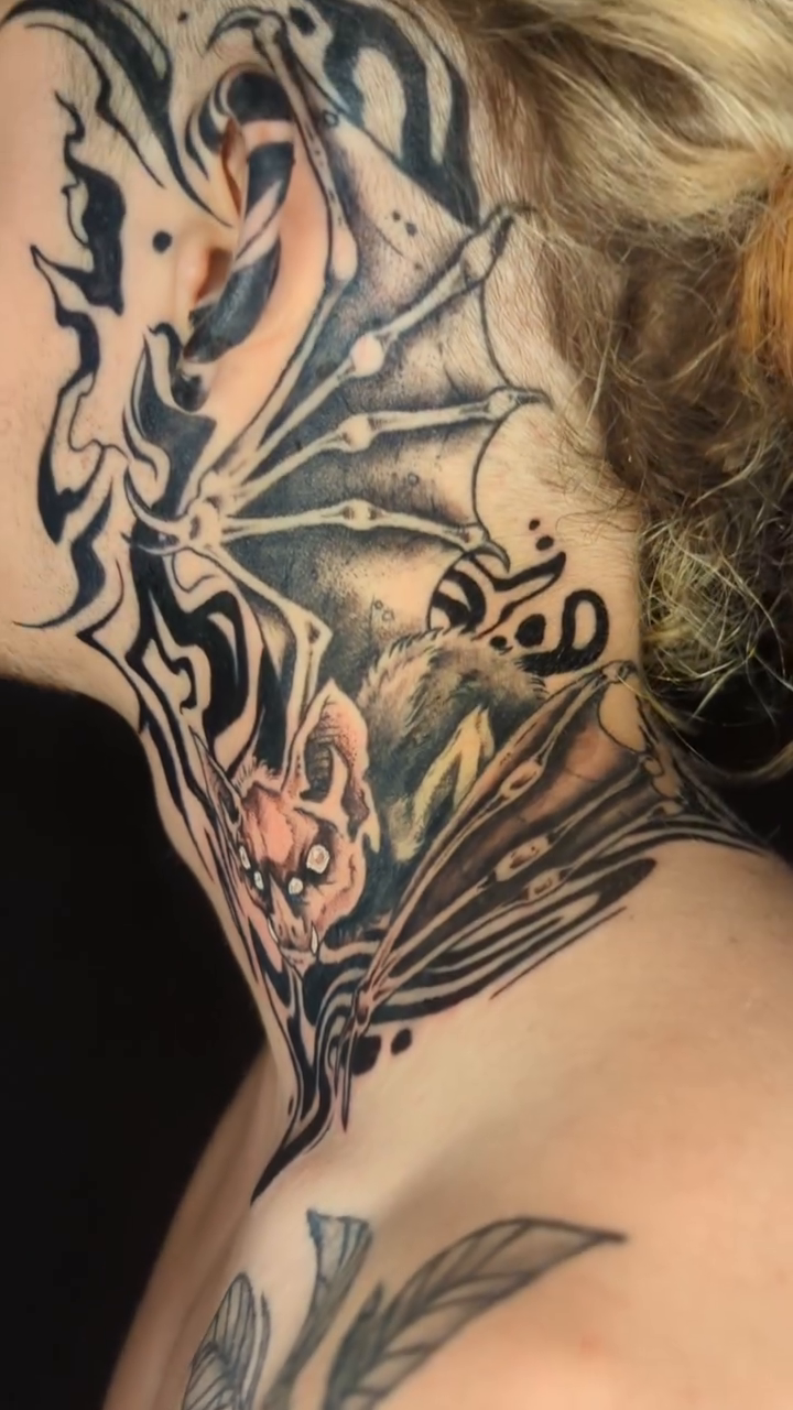 Tattoo by @erin.chelle.tattoos — black_and_grey, dark_realism