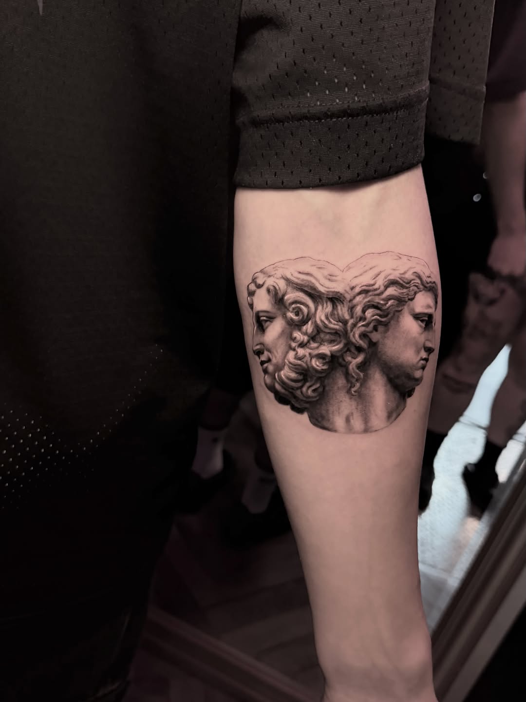 Tattoo by @kelsealake β realism, black_and_grey