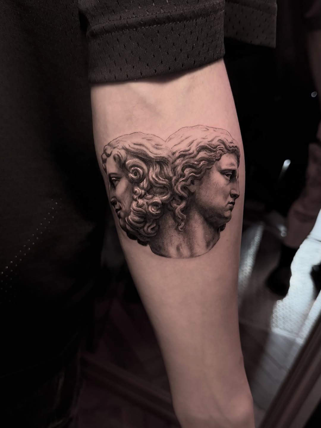 Tattoo by @kelsealake β realism, black_and_grey