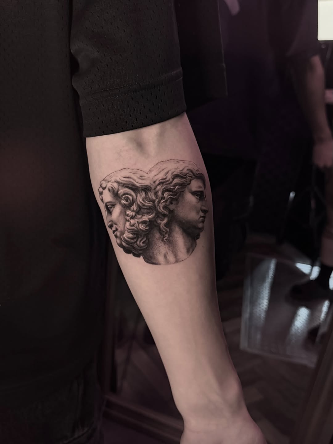 Tattoo by @kelsealake β realism, black_and_grey