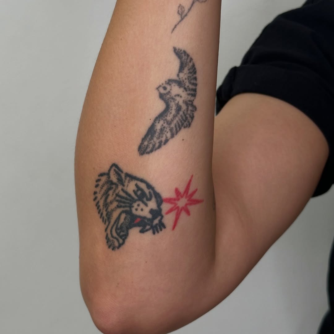 Tattoo by @almost_tattoos — black_and_grey