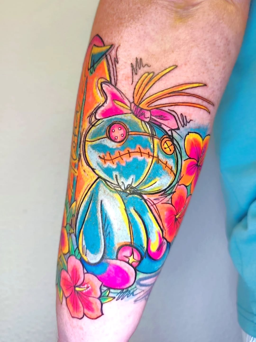 Tattoo by @martinatattoolanzarote — new_school, illustrative