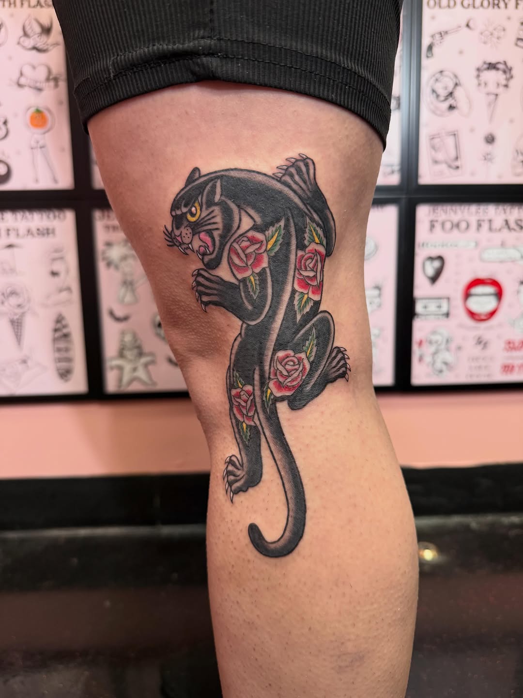 Tattoo by @jennyleetattoo โ american_traditional, illustrative