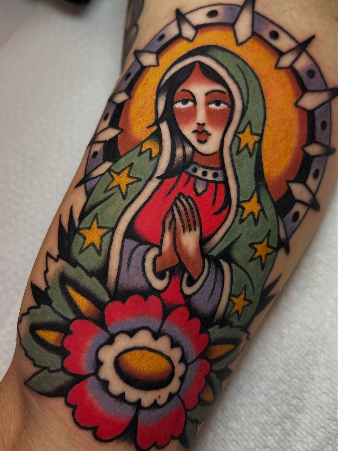 Tattoo by @squidripz — american_traditional, illustrative