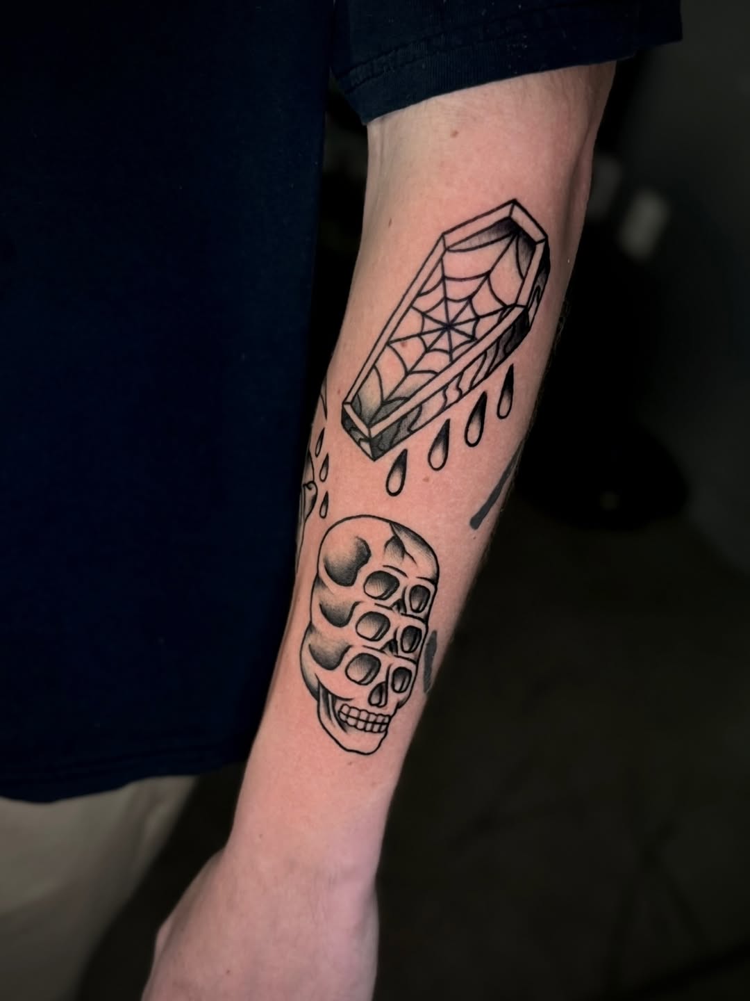 Tattoo by @desolate_tattoos — american_traditional, illustrative