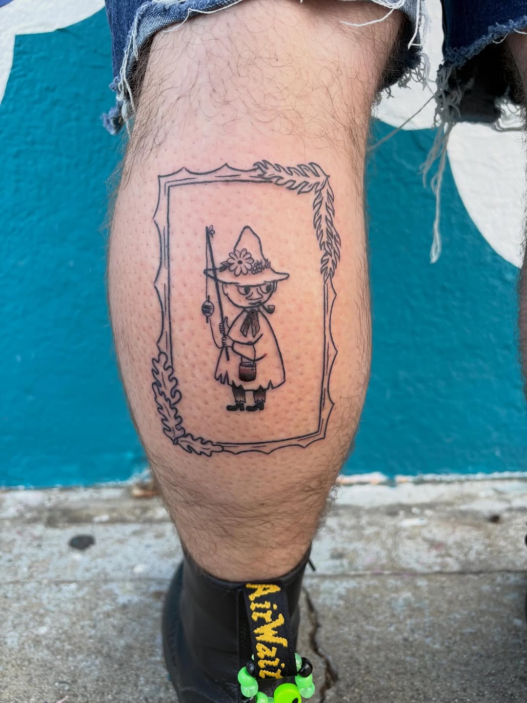 Tattoo by @charlieboytattoo — blackwork